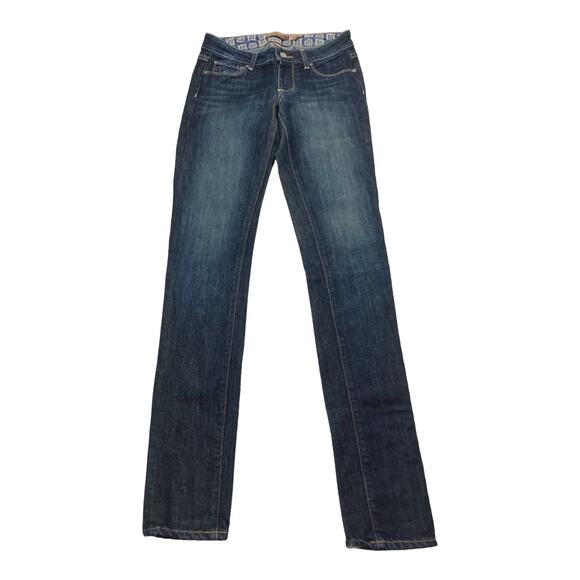 Paige Jeans Skyline Skinny Dark Wash Size 24 - Picture 3 of 8
